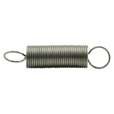Midwest Fastener 3/4" x 0.062" x 3-1/2" 18-8 Stainless Steel Extension Springs 3PK 38841